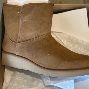 UGG Brown Suede Ankle Boots